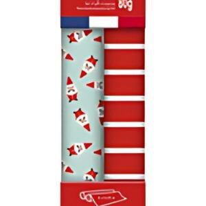 Clairefontaine Set de papiers cadeau de Noël "Tiny Rolls"