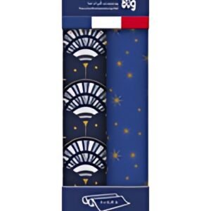 Clairefontaine Set de papiers cadeau de Noël "Tiny Rolls"