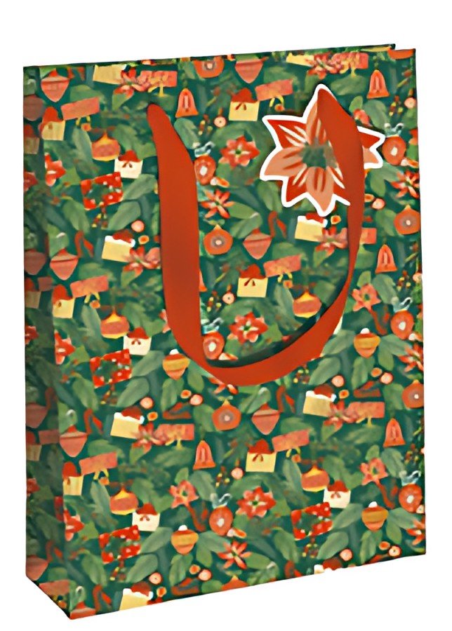 Clairefontaine Sac cadeau de Noël "Sweet Christmas", large