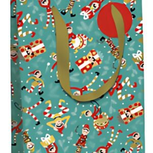 Clairefontaine Sac cadeau de Noël "Lutins", large