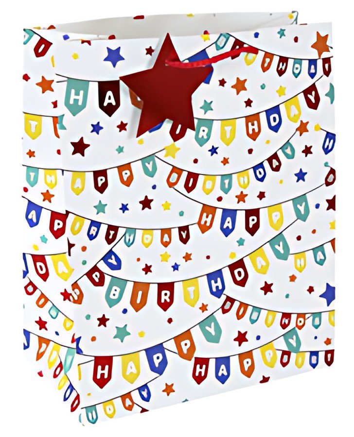 Clairefontaine Sac cadeau "Happy Birthday", moyen