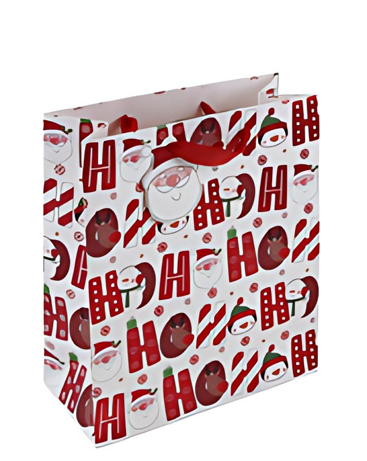 Clairefontaine Sac cadeau de Noël "Hohoho II", moyen
