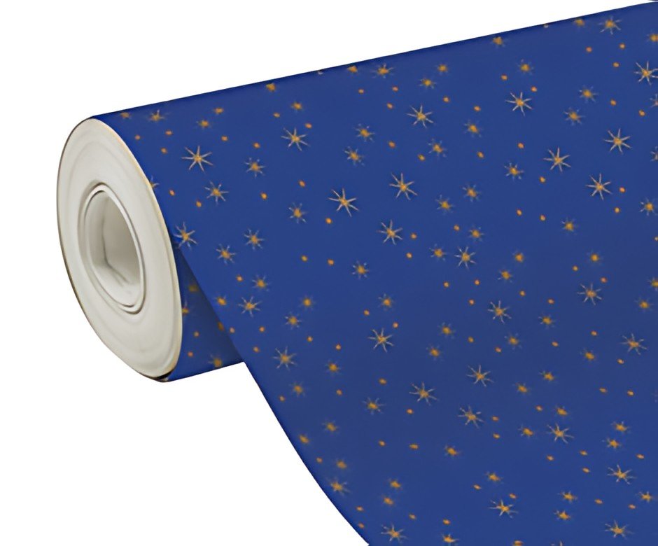 Clairefontaine Papier cadeau de Noël "Étoiles"