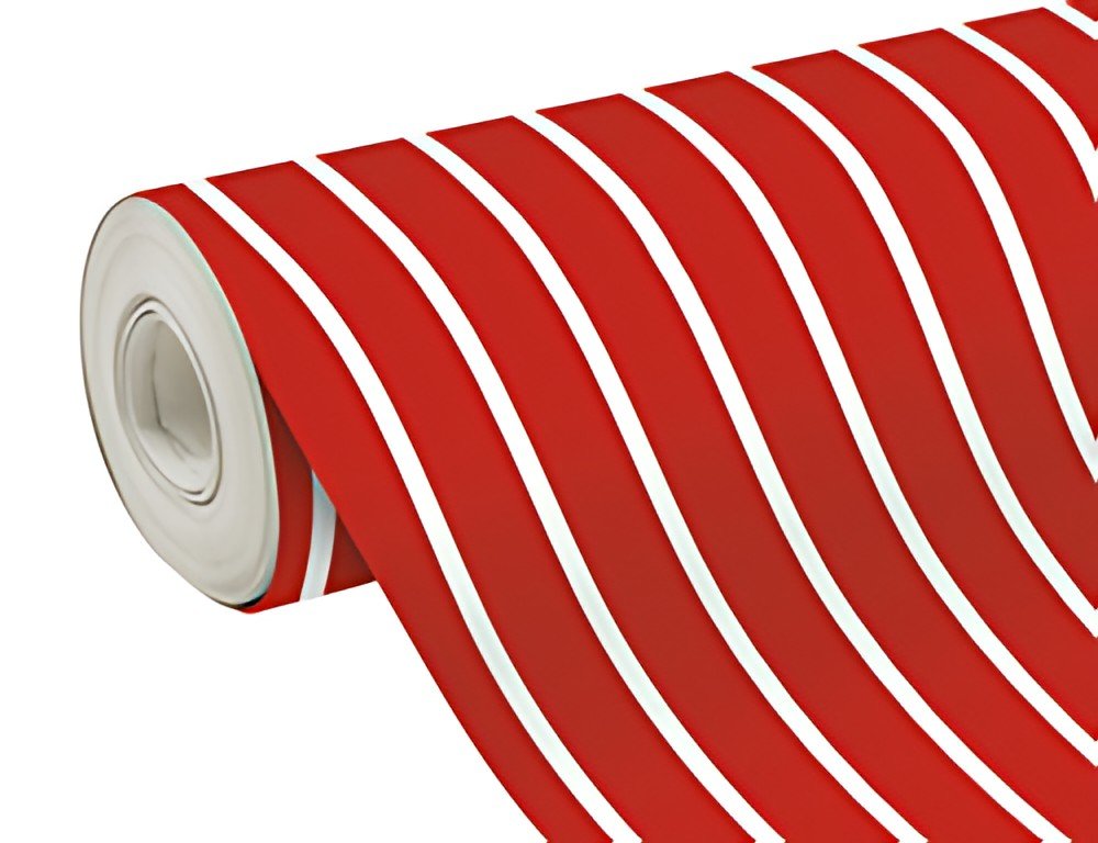 Clairefontaine Papier cadeau de Noël "Bandes"