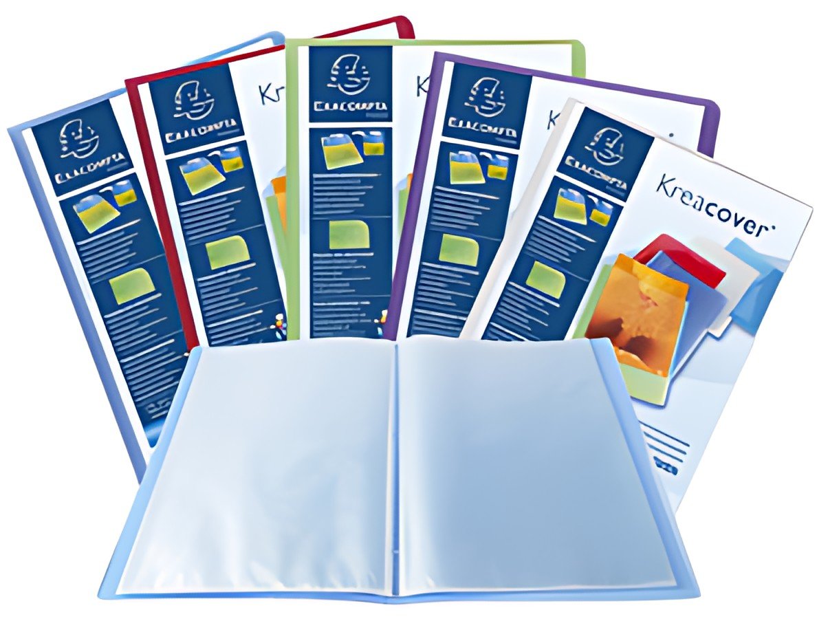 EXACOMPTA Protège-documents Kreacover, A4, PP, assorti