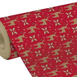 Clairefontaine Papier cadeau de Noël "Rennes"