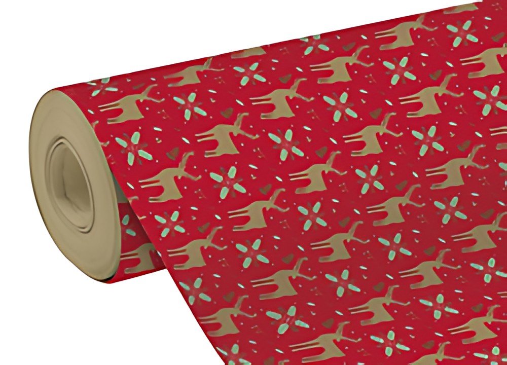 Clairefontaine Papier cadeau de Noël "Rennes"