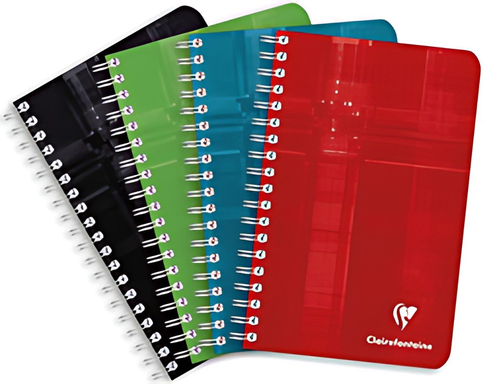 Clairefontaine Carnet à spirale, 110 x 170 mm, uni