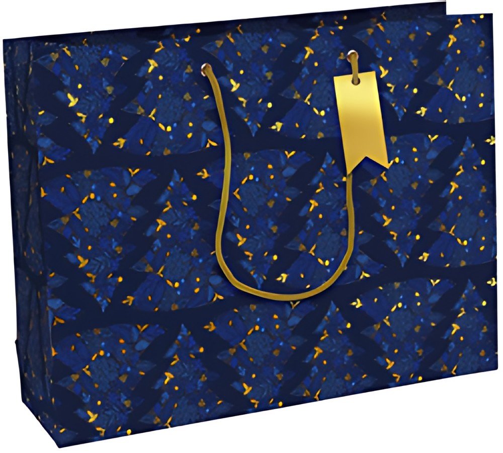Clairefontaine Sac cadeau de Noël "Azurite", shopping