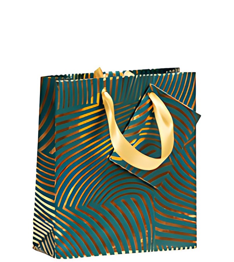 Clairefontaine Sac cadeau de Noël "Émeraude", mini