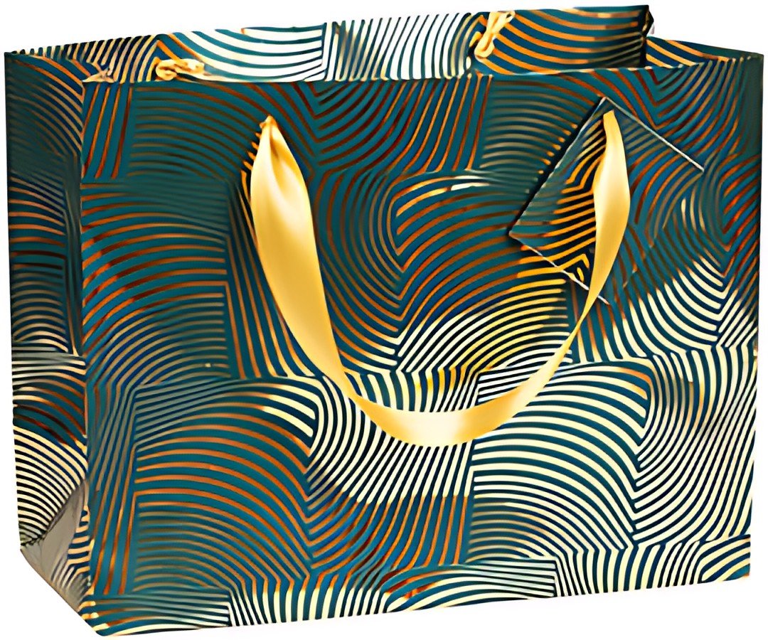 Clairefontaine Sac cadeau de Noël "Émeraude", shopping