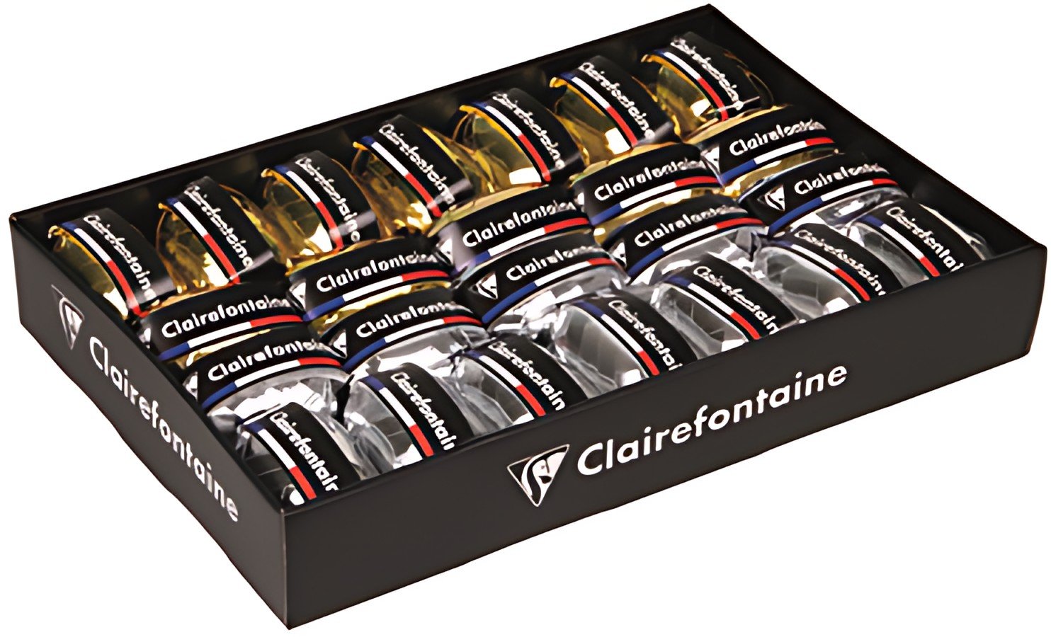 Clairefontaine Bobine de ruban, assorti en or & argent