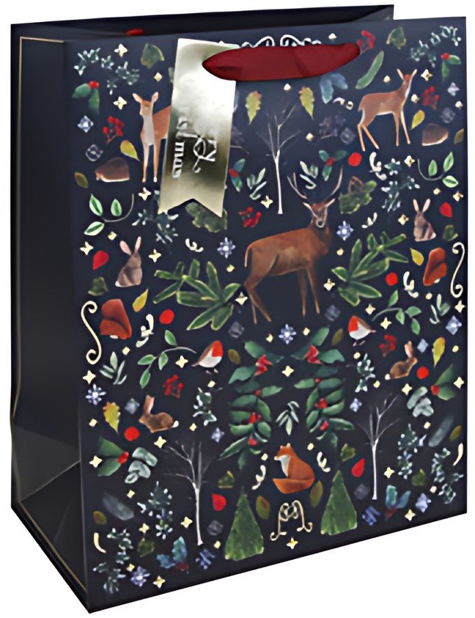 Clairefontaine Sac cadeau de Noël "Forêt de Noël"