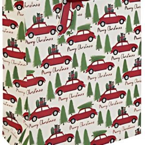 Clairefontaine Sac cadeau de Noël "Voiture de Noël"