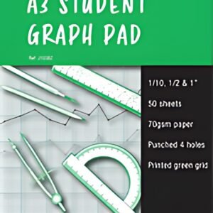 Clairefontaine Papier millimétré "STUDENT GRAPH PAD", A3