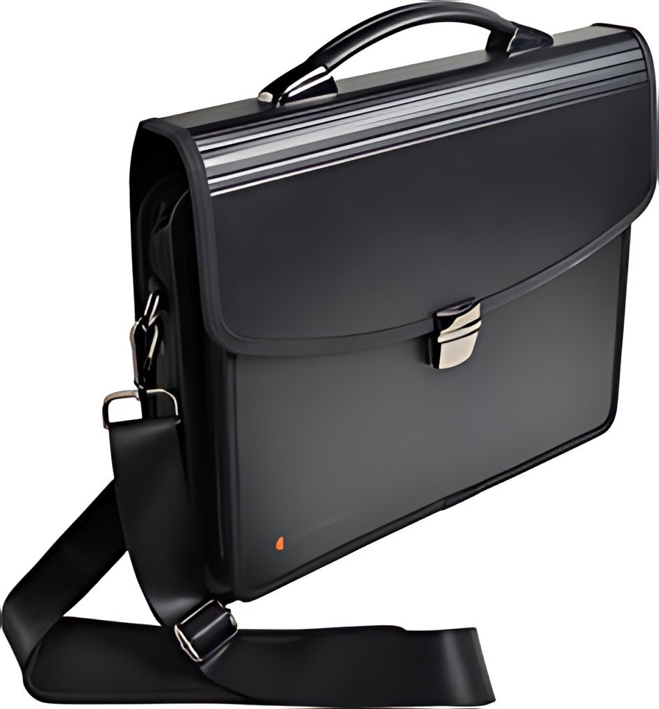 EXACOMPTA Valisette porte-documents EXATRAVEL, en PP, noir