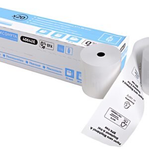 EXACOMPTA Bobine thermique pour carte bancaire, 57 mm x 18 m