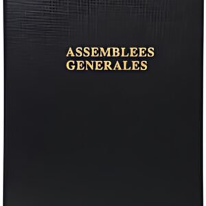 EXACOMPTA Reliure "Délibérations Assemblées Générales"
