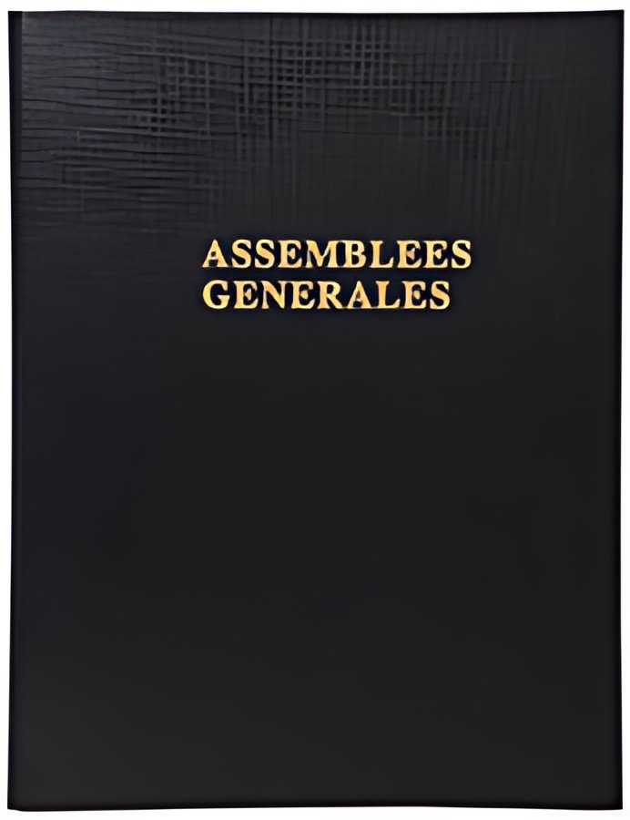 EXACOMPTA Reliure "Délibérations Assemblées Générales"