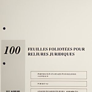 EXACOMPTA Reliure économique "Assemblées générales"