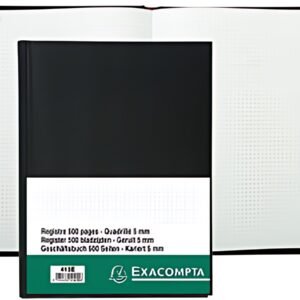 EXACOMPTA Registre Quadrillé 5x5, A4, 300 pages