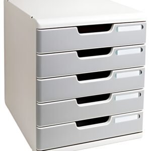 EXACOMPTA Module de classement MODULO A4, 10 tiroirs, gris
