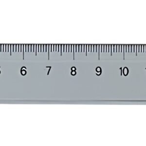 herlitz Règle en plastique, 160 mm de longueur, transparente