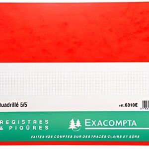 EXACOMPTA Piqûre Quadrillé 5x5, 250 x 320 mm horizontal
