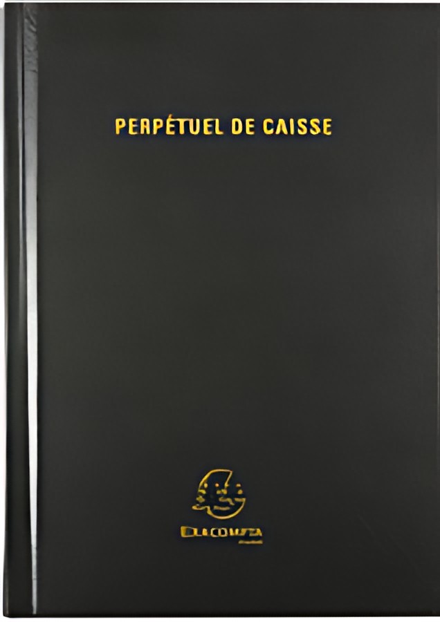 EXACOMPTA Agenda Perpétuel Caisse 210 x 148 mm, noir