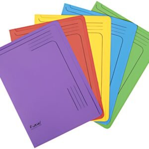 EXACOMPTA Chemises coin FOREVER, A4, carton, assorti