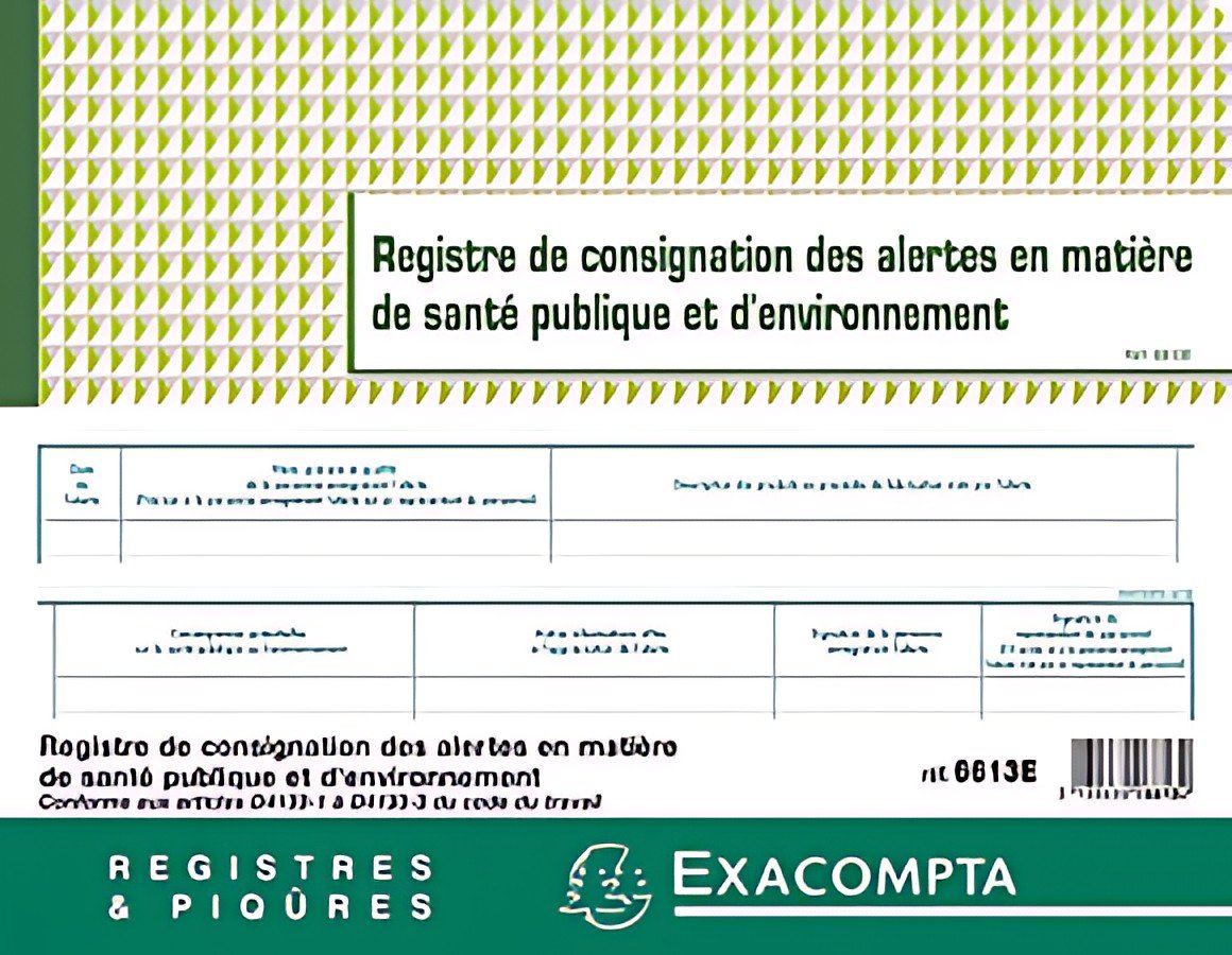 EXACOMPTA Piqûre "Registre de consignation", 240 x 320 mm