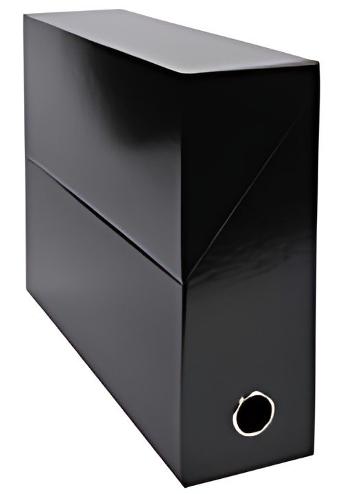 EXACOMPTA Boîte transfert Iderama, 90 mm, noir