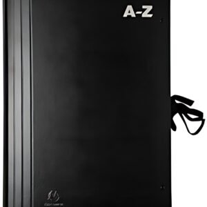 EXACOMPTA Trieur accordéon A-Z, pour format A4, noir