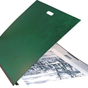 EXACOMPTA Carton à dessin, 590 x 720 mm, carton, vert / noir