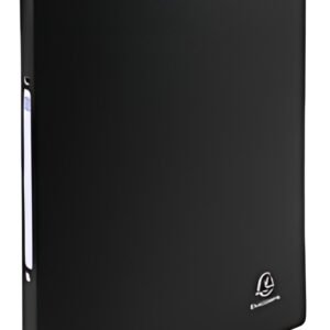 EXACOMPTA Classeur souple, PP, 2 anneaux, A4, noir