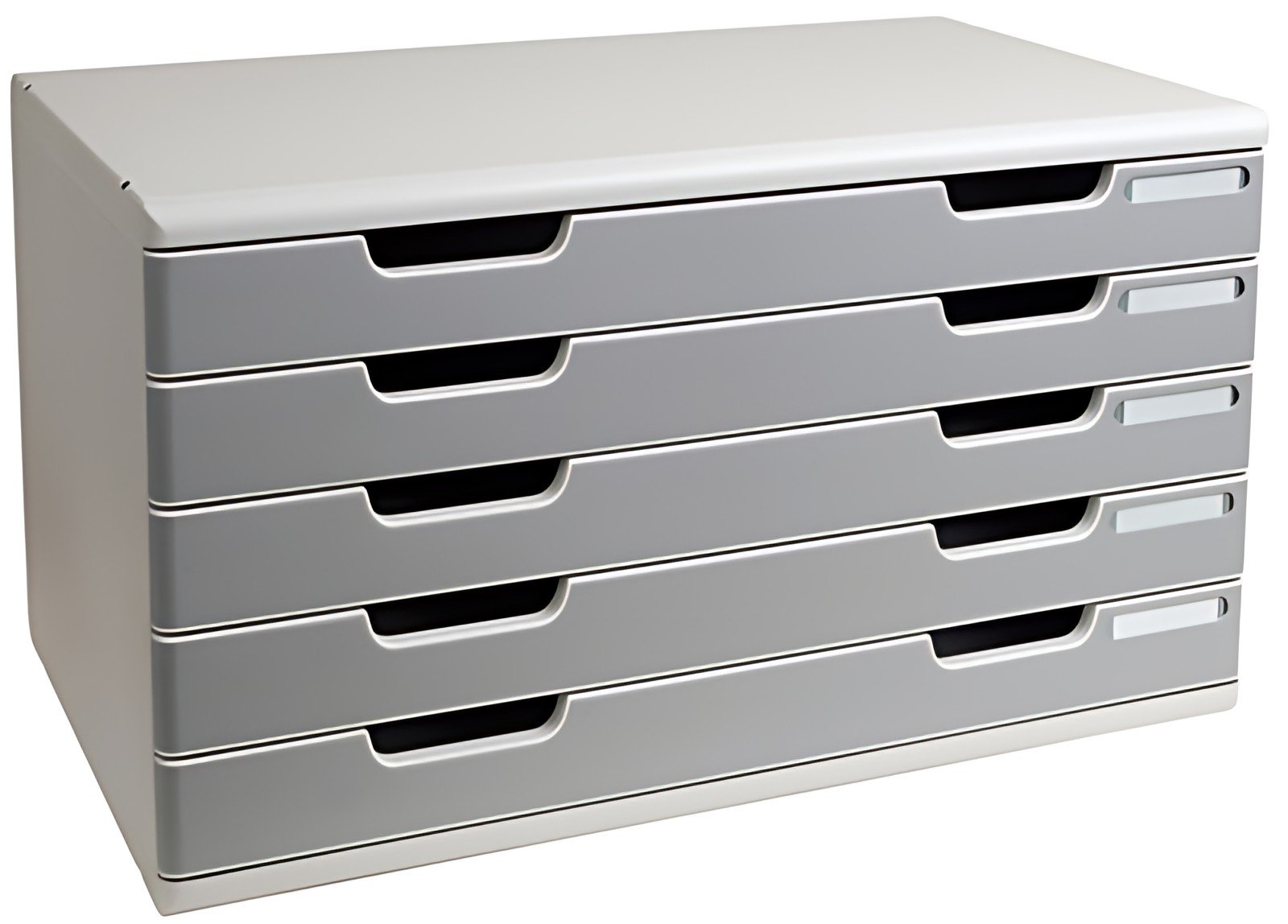 EXACOMPTA Module de classement MODULO A3, 10 tiroirs, gris