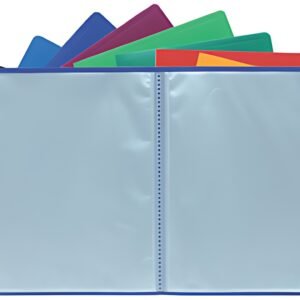 EXACOMPTA Protège-documents, A4, PP, 60 pochettes, assorti
