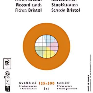 EXACOMPTA Fiches bristol, 125 x 200 mm, quadrillé, blanc