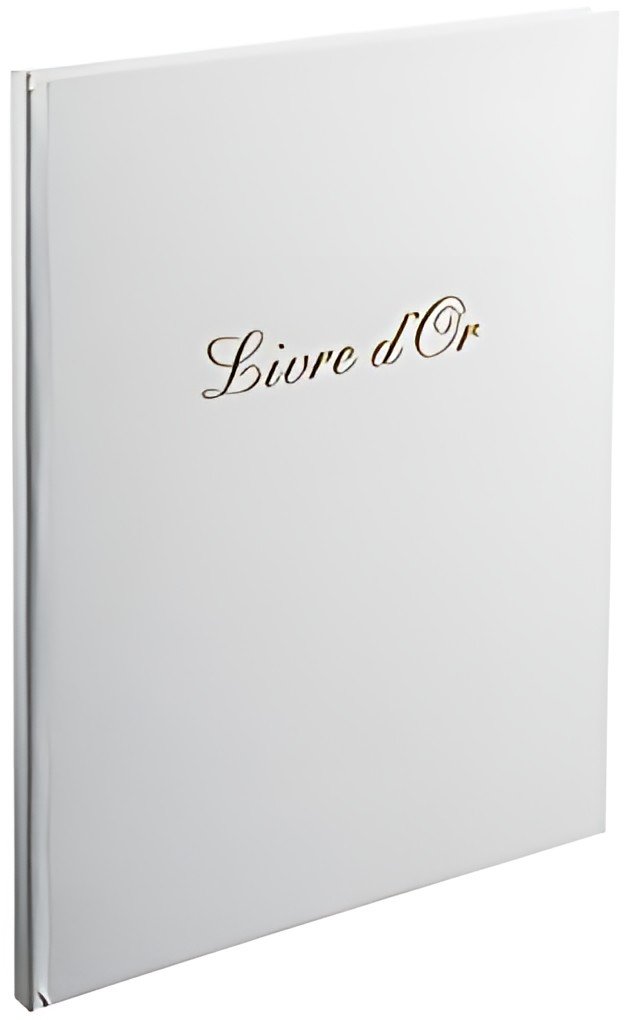 EXACOMPTA Livre d'Or Balacron, 270 x 220 mm, blanc