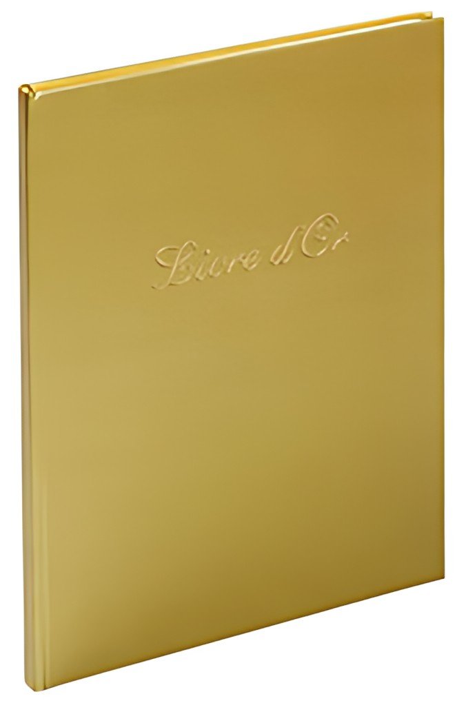EXACOMPTA Livre d'Or Balacron, 270 x 220 mm, or