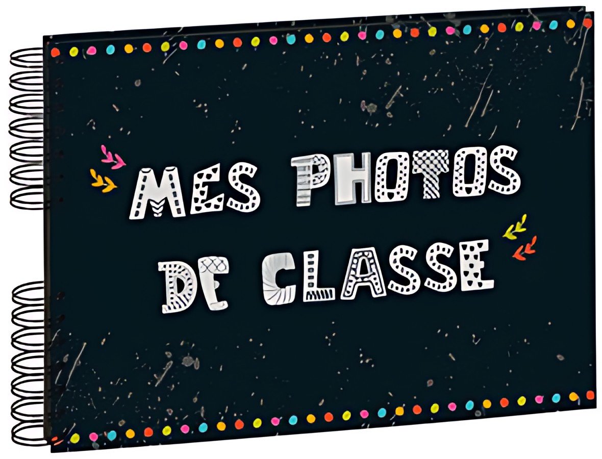 EXACOMPTA Album photos à spirales "Mes photos de classe"