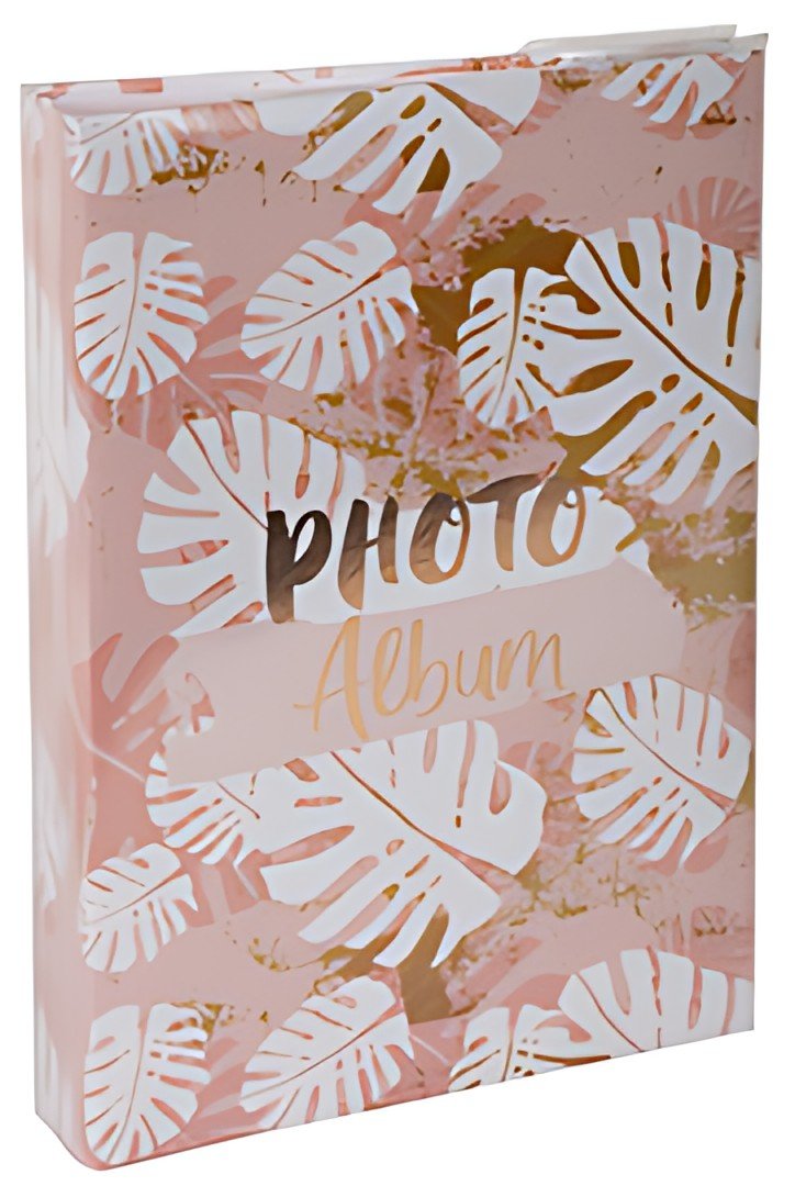 EXACOMPTA Album photo à pochettes, 225 x 325 mm, rose