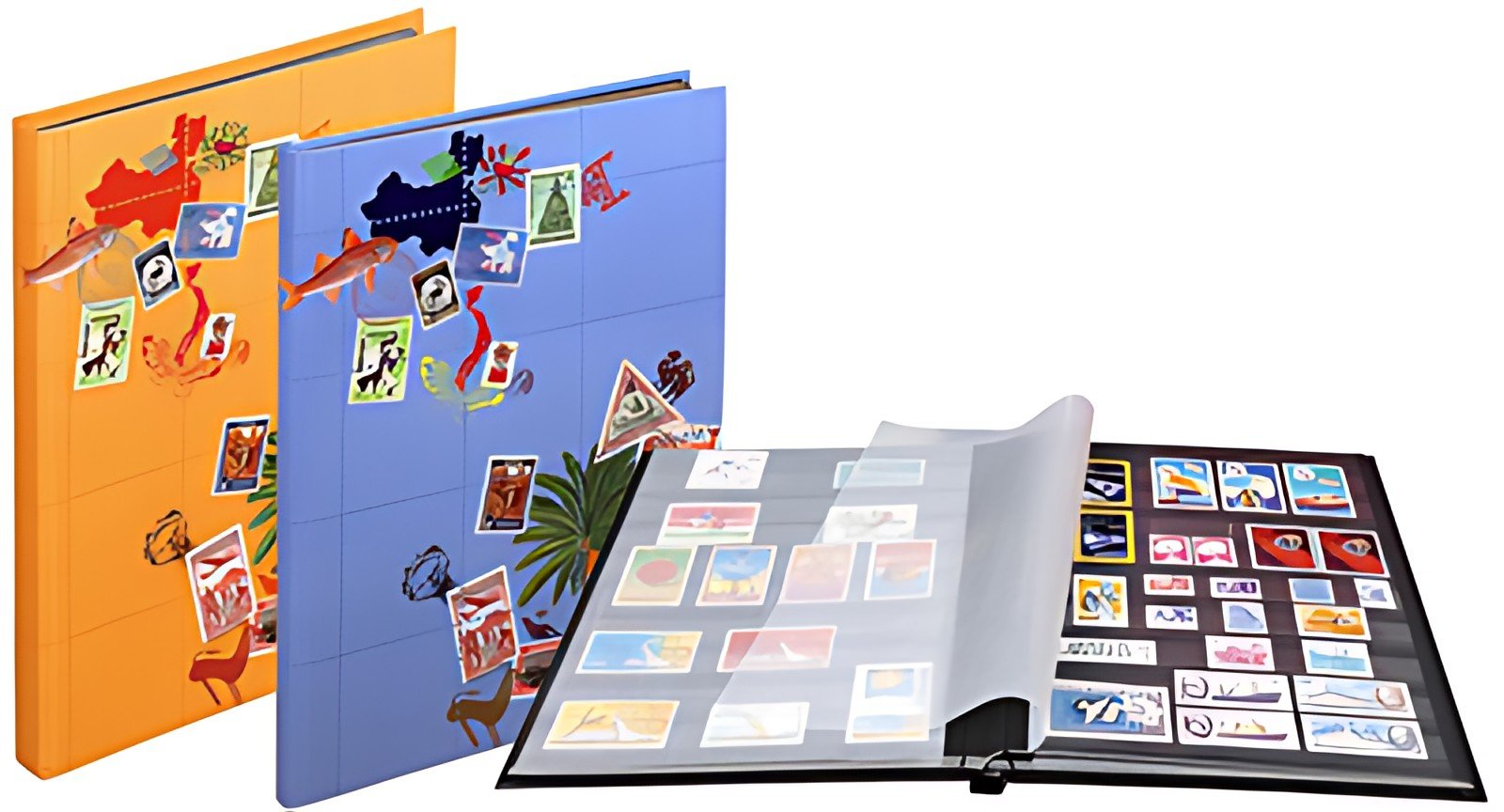EXACOMPTA Album de timbres Globetrotter, 170 x 225 mm