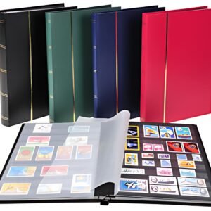 EXACOMPTA Album de timbres, 225 x 305 mm, 48 pages, noir