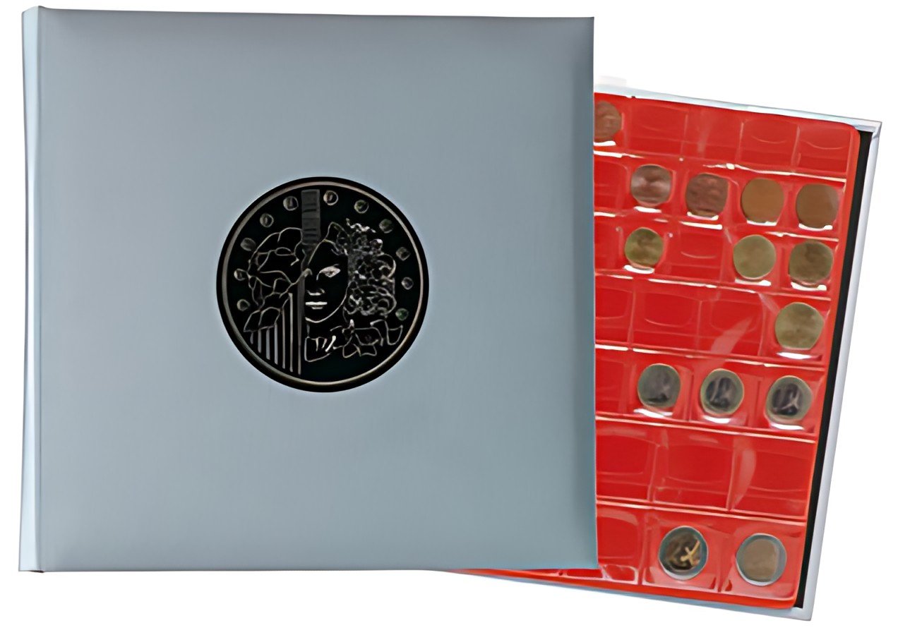 EXACOMPTA Classeur numismatique, 245 x 250 mm, argent