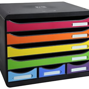 EXACOMPTA Module de classement STORE-BOX MINI, 7 tiroirs