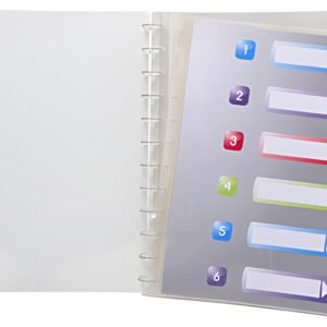 EXACOMPTA Protège-documents, A4, 10 pochettes, transparent