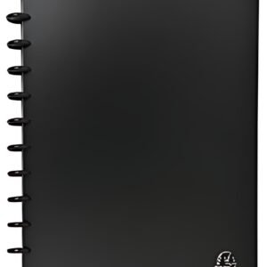 EXACOMPTA Porte-cartes de visites amovible à anneaux, A4