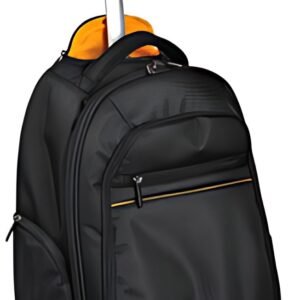 EXACOMPTA Sac à dos trolley EXABUSINESS, polyester, noir