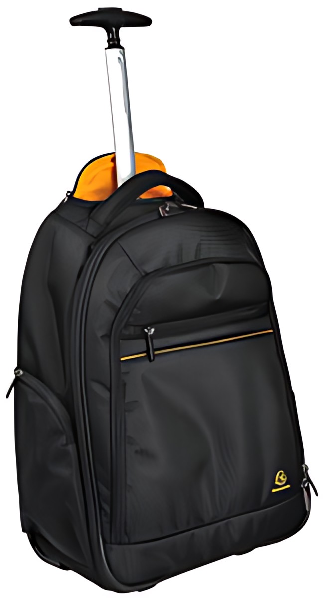 EXACOMPTA Sac à dos trolley EXABUSINESS, polyester, noir